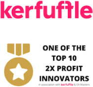 Kerfuffle Top 10 2x Profit Innovators Logo